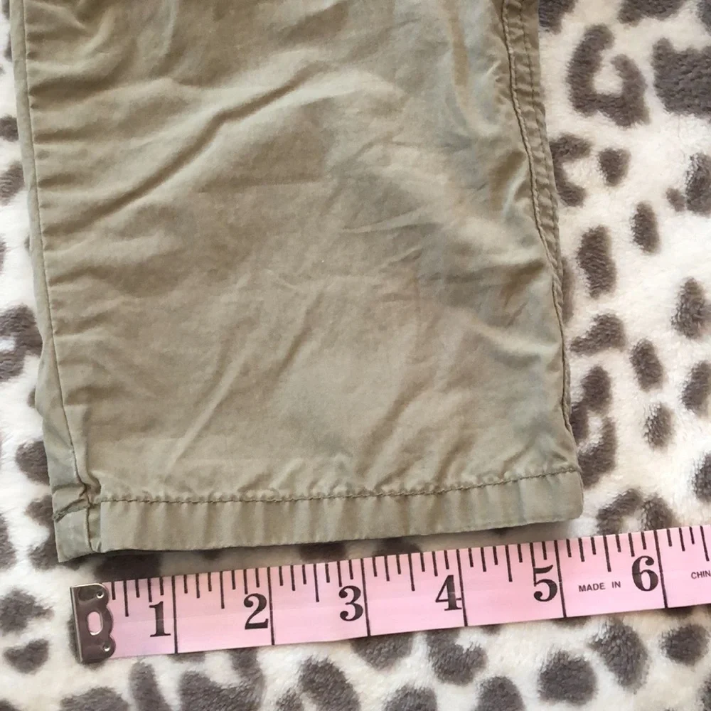 Old Navy Light Olive Green 4 Picket Convertible Pants Size 2T
